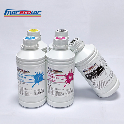 OEM ODM DTF 백색 잉크, 5개의 색깔을 가진 면 직물 t-셔츠를 위한 열전달 잉크