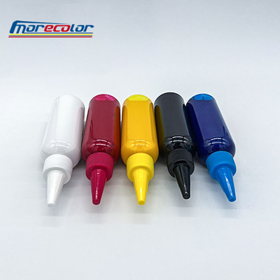Epson DX5 DX7 XP600용 필름 잉크에 직접 화이트 블랙 시안