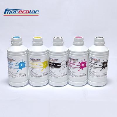 XP600 4720 I3200 글로우 프린터 Dtf 전송 용 500ml DTF 인쇄 잉크 CMYKW 색상