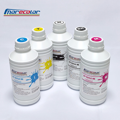 EPSON L1800 4720 I3200를 위한 1000ML DTF 인쇄 잉크 공간 밝은 내구재